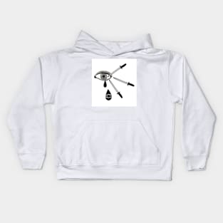 Three of Swords Kids Hoodie